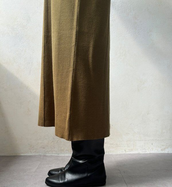  「【WEB限定】ラインデザインミラノリブワンピース」|ワンピース|