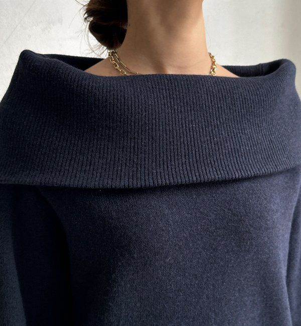  「オフタートルプルオーバー」|ニット・セーター|