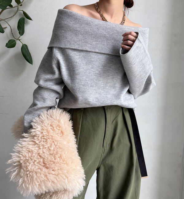 「オフタートルプルオーバー」|ニット・セーター|