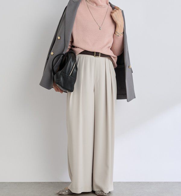  「【収納力◎】ロングハンドルレザーボストン」|ショルダー・メッセンジャー|