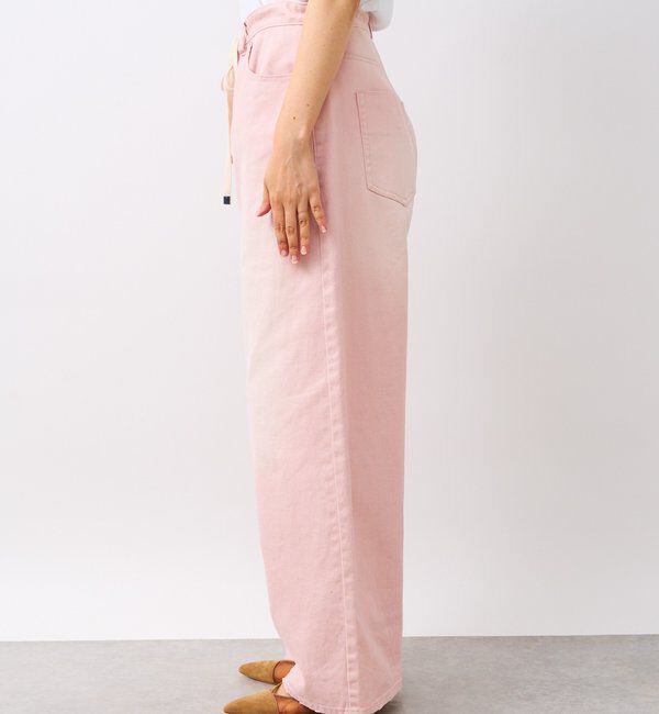  「【遊び心をプラス】ドロストカラーパンツ」|チノ|