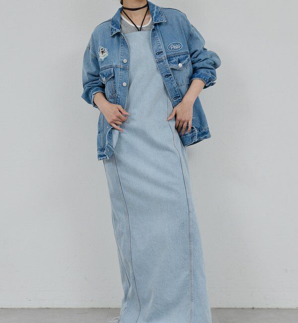  「【PEAS】オーバーGジャン」|ベスト・ジレ|