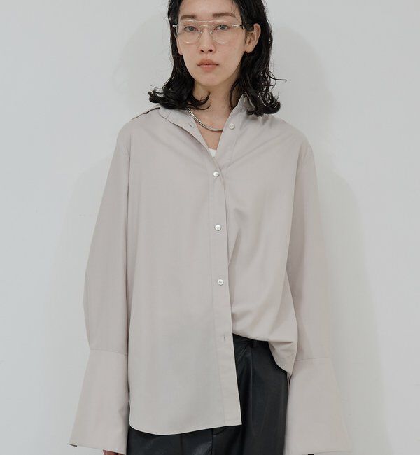  「オープンスリーブシャツ」|シャツ・ブラウス|