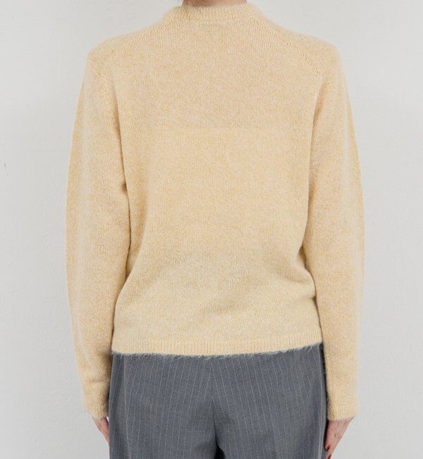  「【ATON】アルパカシルククルーネックニット/別注」|ニット・セーター|