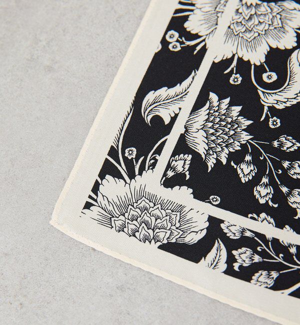  「更紗プリントシルクスカーフ」|バンダナ・スカーフ|