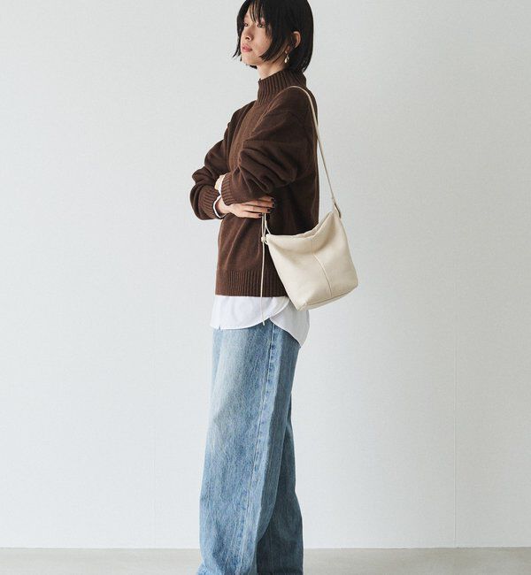  「【再値下げ】レザーミニショルダーバッグ」|ショルダー・メッセンジャー|