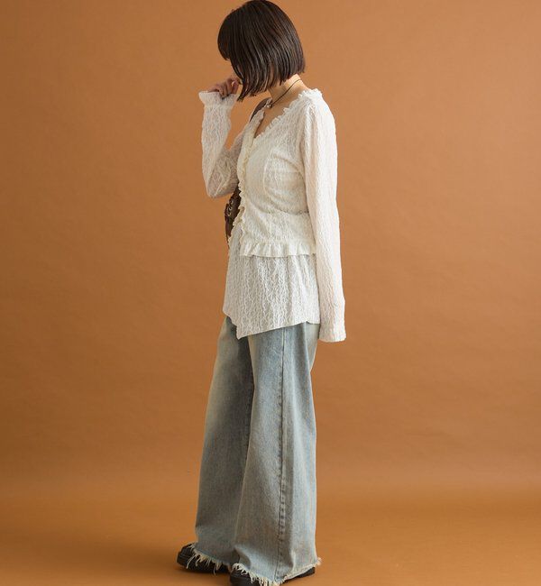  「ビスチェSETレースカーデ」|カーディガン|