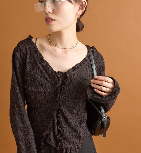  「ビスチェSETレースカーデ」|カーディガン|