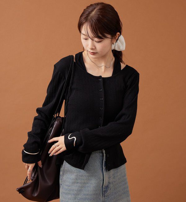  「花柄ホルターロングＴシャツ」|Tシャツ・カットソー|