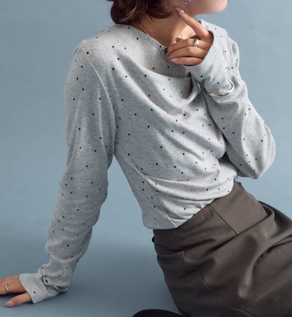  「オフショルロンT」|Tシャツ・カットソー|