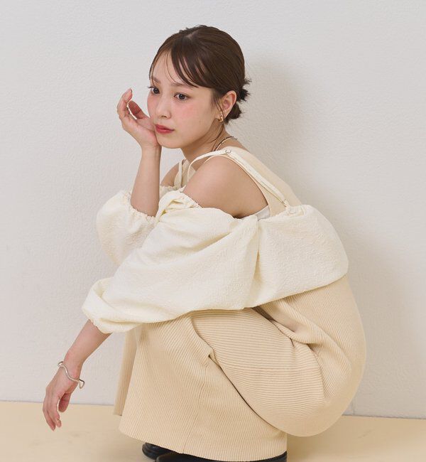  「【@sktnnm企画】ホイップブラウスセットワンピース」|ワンピース|