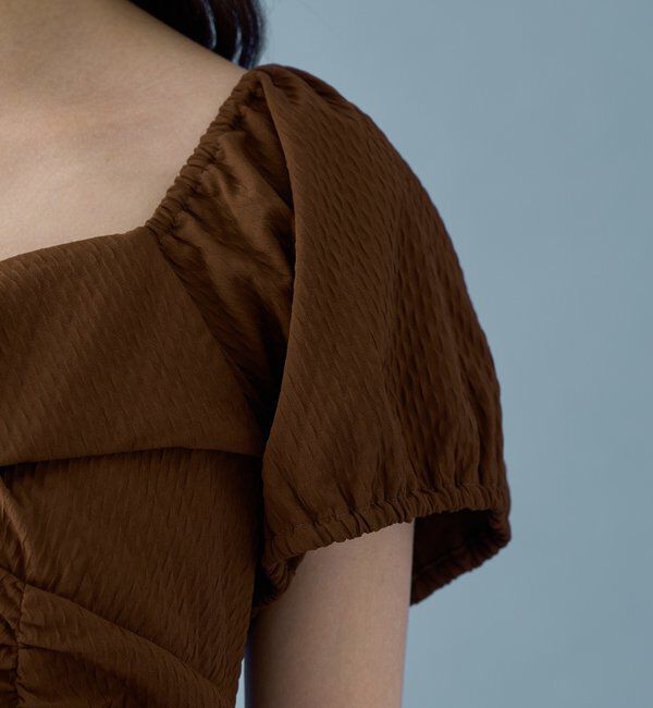  「パフビスチェ ブラウス」|シャツ・ブラウス|