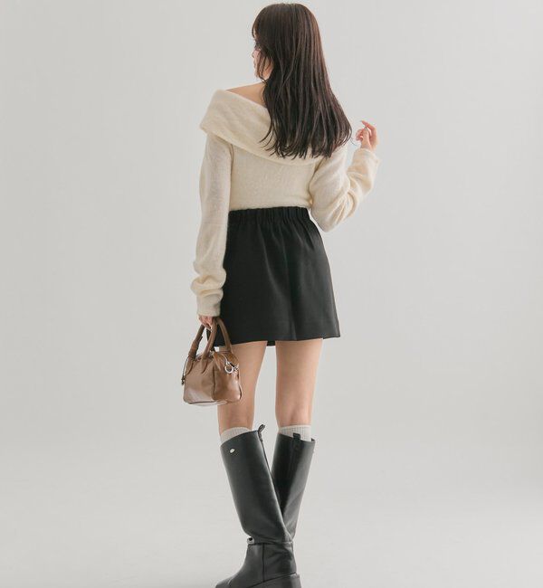  「ワンショルデザインニット」|ニット・セーター|