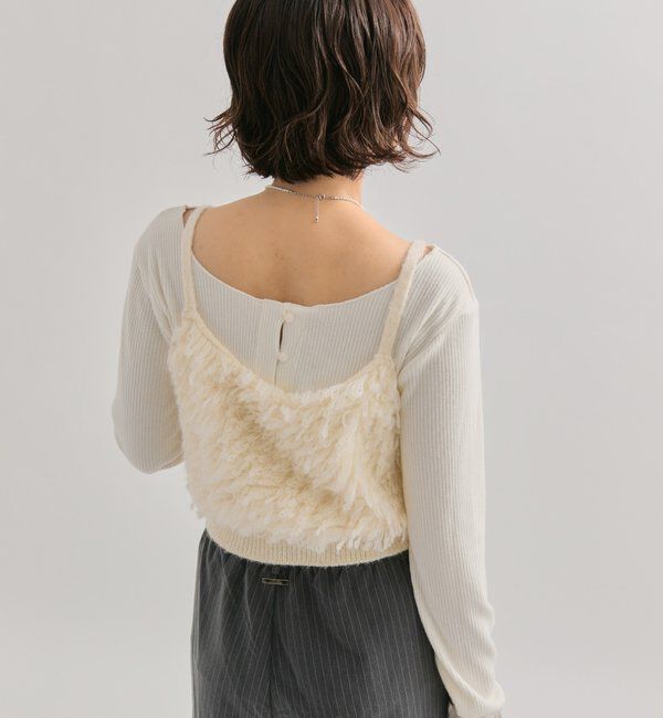  「2WAYループ ニットビスチェ」|ニット・セーター|