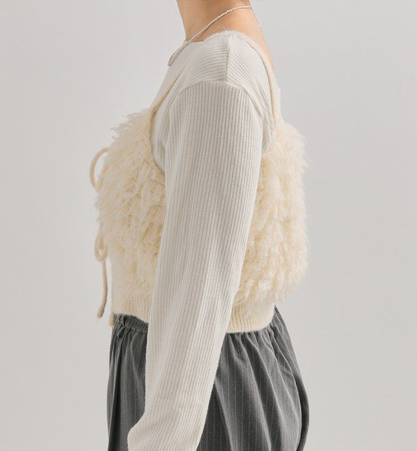  「2WAYループ ニットビスチェ」|ニット・セーター|