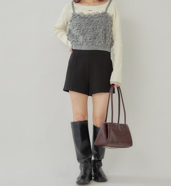  「2WAYループ ニットビスチェ」|ニット・セーター|