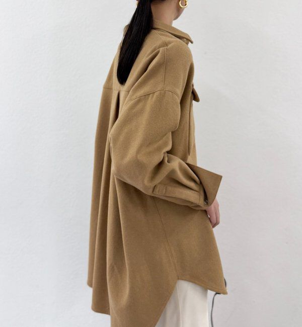  「ウールオーバーシャツ」|シャツ・ブラウス|