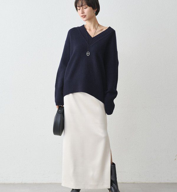  「ウール100Vニット」|ニット・セーター|