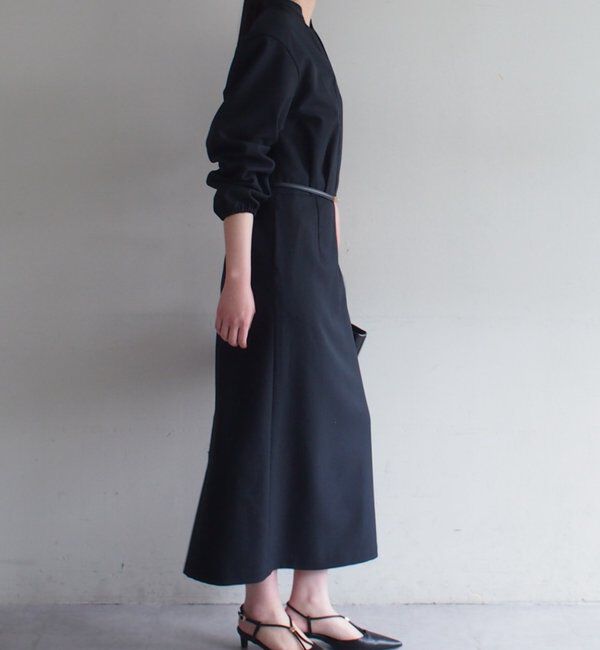  「リネンライクVワンピース」|ワンピース|