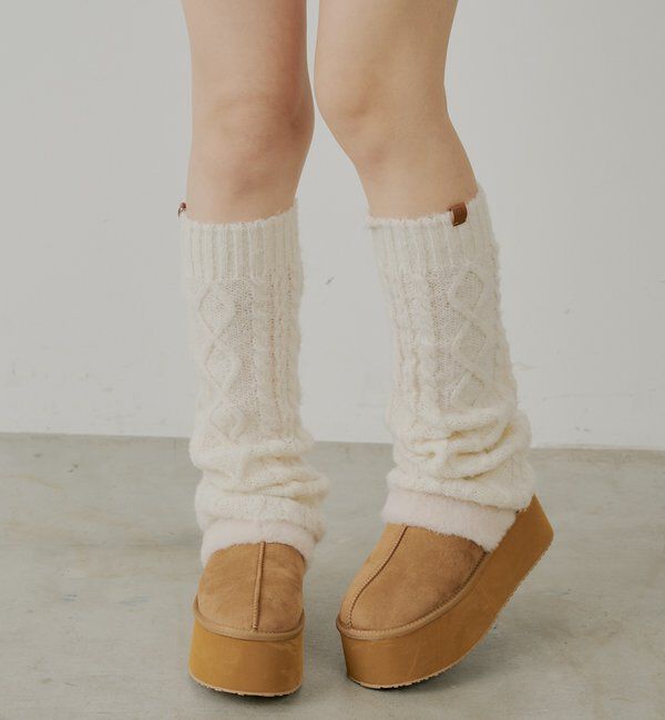  「2way厚底ムートンサボ」|その他|