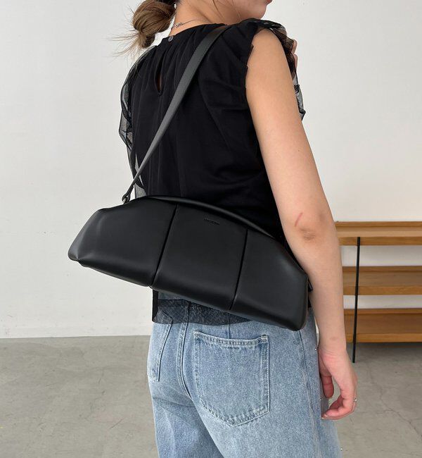  「〈ADD CULUMN/アドカラム〉PUFF CLASP CLUTCHバッグ」|トートバッグ|