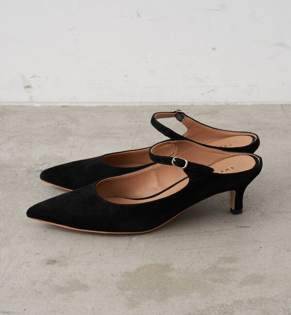  「ストラップヒールパンプス」|パンプス|