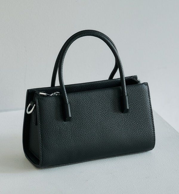  「レザーミニトートBAG」|トートバッグ|ブラック