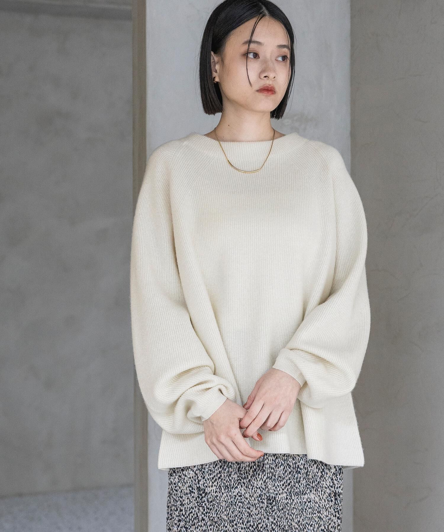 A part by 「スポンディッシュＷアゼプルオーバー」|ニット・セーター|ナチュラル