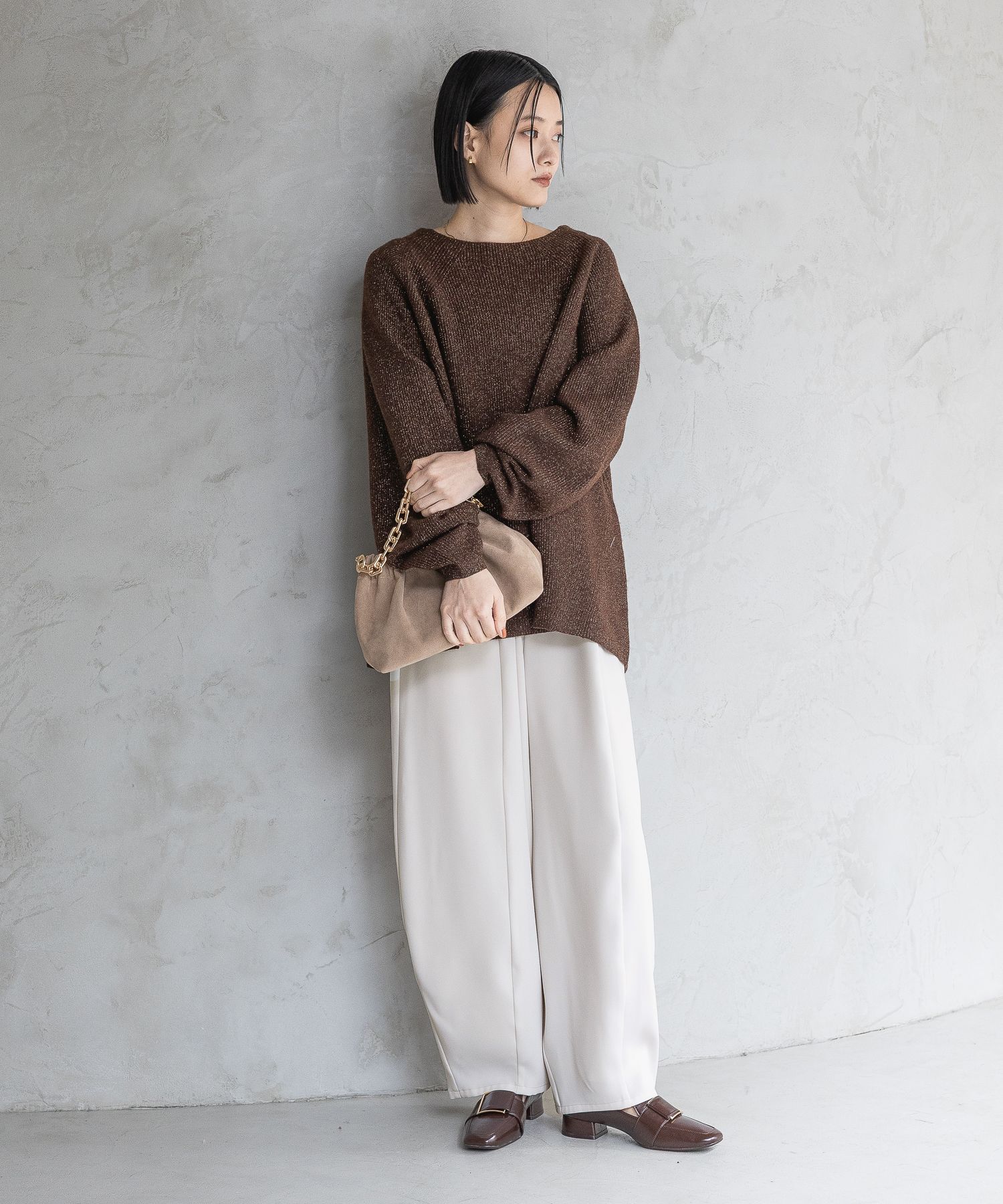 A part by 「スポンディッシュＷアゼプルオーバー」|ニット・セーター|