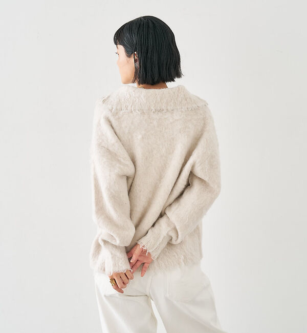 collex「ヘアリースキッパープルオーバー」|ニット・セーター|