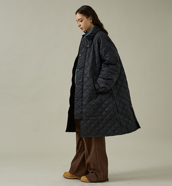 ABAHOUSE「【Barbour / バブアー】EXMOOR / エクスモア キルティング ステ」|ステンカラーコート|
