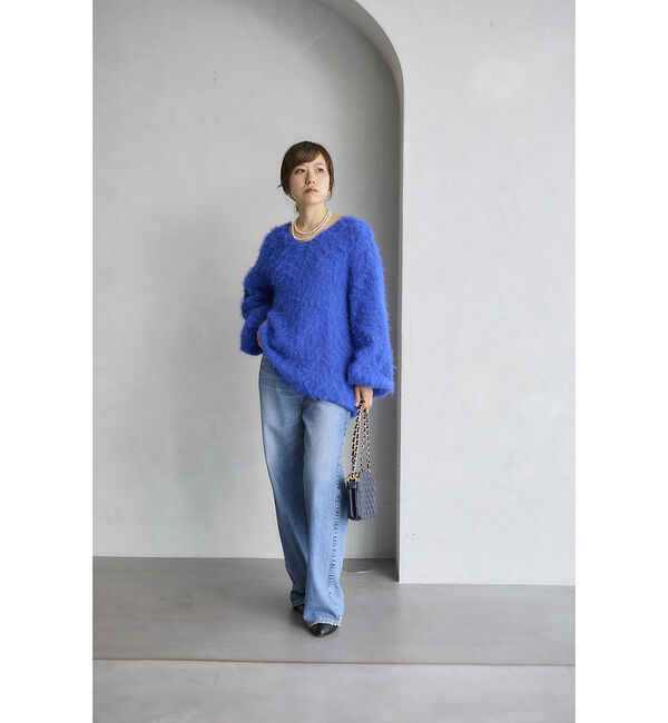 Rouge vif「シャギー ニットプルオーバー◆」|ニット・セーター|