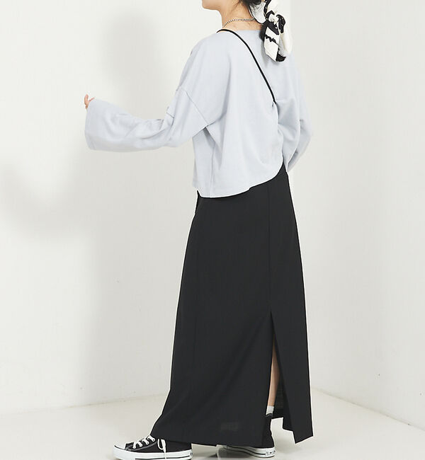 Rouge vif「【セットアップ対応】ラッププリーツボタンスカート」|スカート|