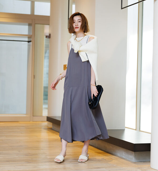 Rouge vif「キュプラキャミフレアワンピース」|ワンピース|