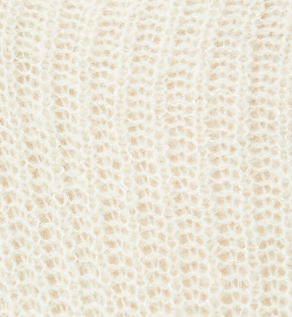 Rouge vif「ラメモヘアシアーパフプルオーバー」|ニット・セーター|