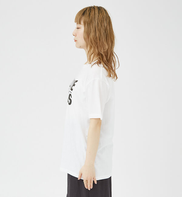 Rouge vif「ストリートロゴ半袖Tシャツ」|Tシャツ・カットソー|