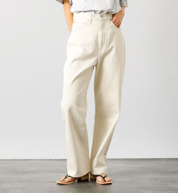 Rouge vif「【KURO/クロ】OPTIMA DENIM / デニムパンツ / 日本製【WEB」|デニム|オフホワイト