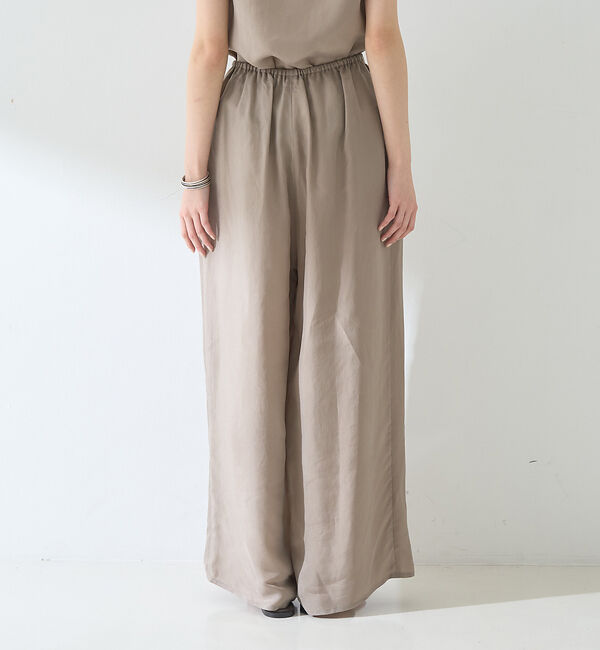 Rouge vif「【セットアップ対応】キュプラフィブリル ワイドパンツ」|その他|