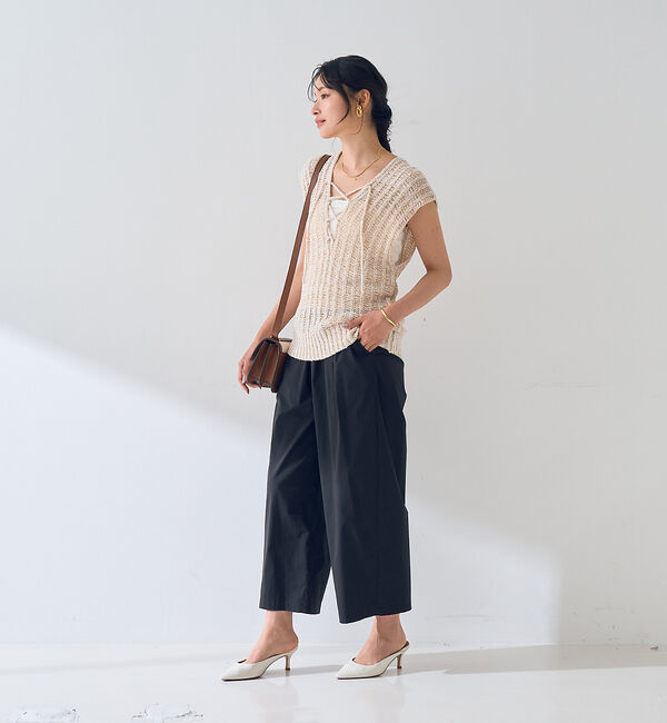 Rouge vif「【ロングセラー】NEW イージー ワイドパンツ」|その他|