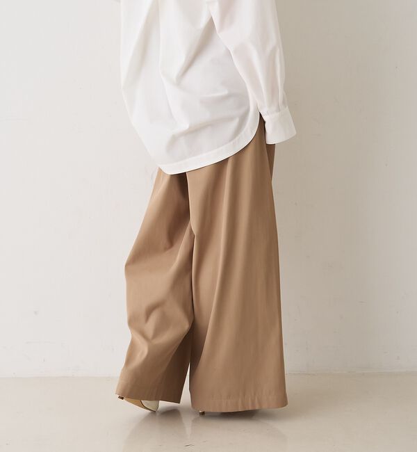 Rouge vif「ポリコットン撥水ワイドパンツ」|その他|