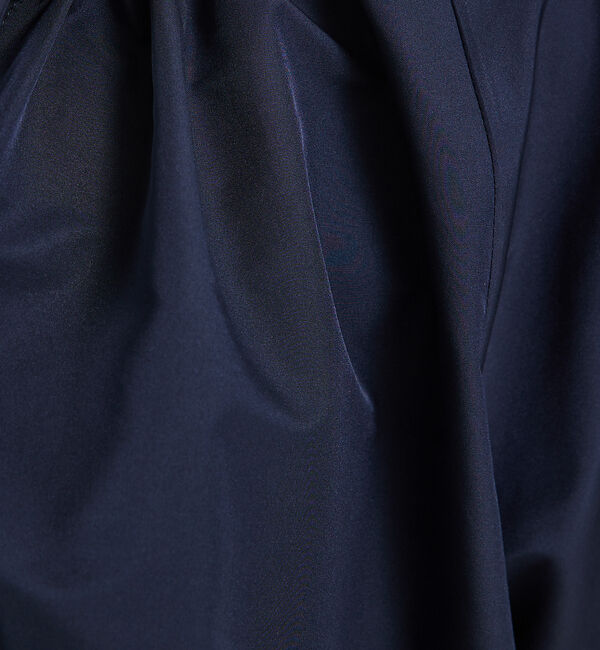 qualite「トリアセコットンギャザーブラウス」|シャツ・ブラウス|