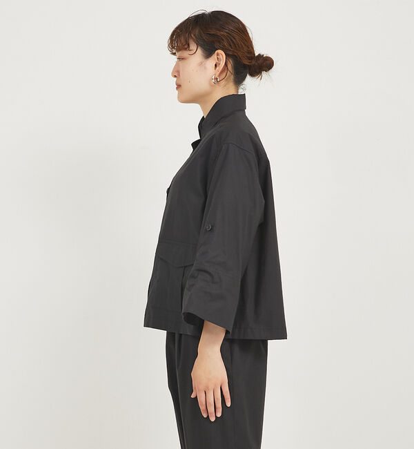 qualite「ダンプシャツブルゾン」|ブルゾン・スタジャン|