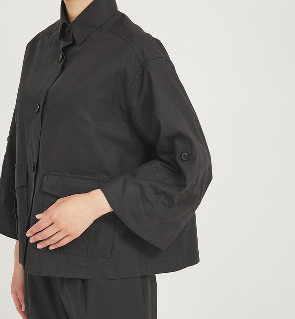 qualite「ダンプシャツブルゾン」|ブルゾン・スタジャン|