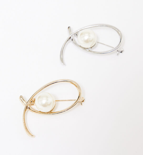 abahouse mavie「ラウンドパールブローチ」|その他|