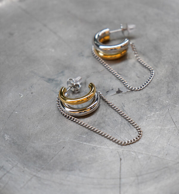 abahouse mavie「【NOVA】サージカルステンレスUピアス」|ピアス|