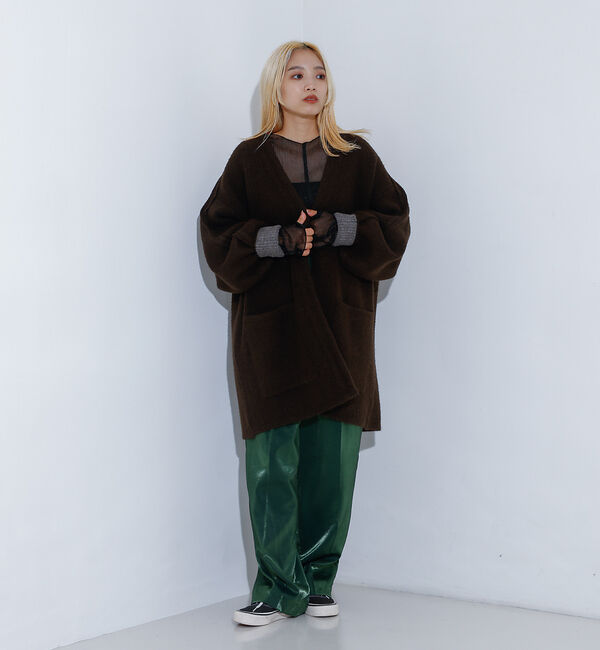 NOMINE「袖ボリュームニットコート」|その他|