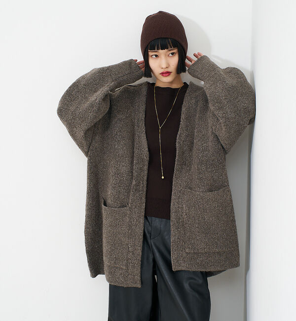 NOMINE「袖ボリュームニットコート」|その他|