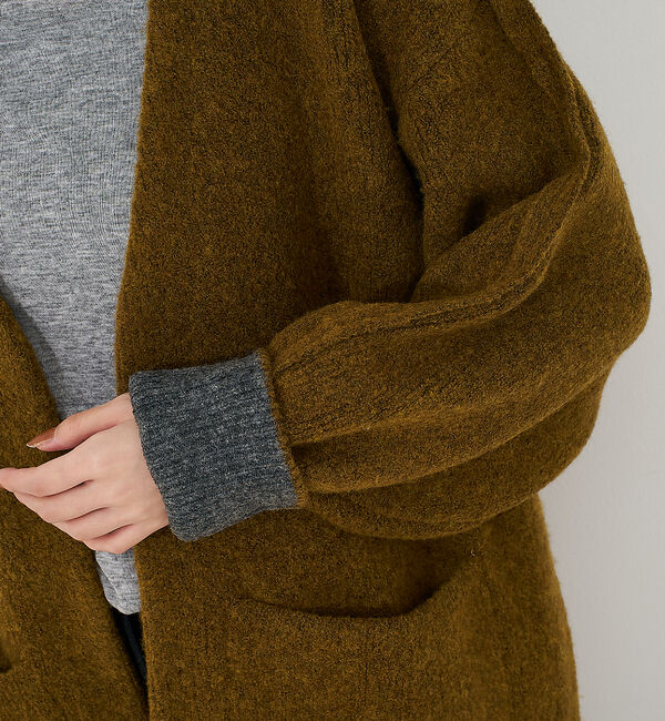 NOMINE「袖ボリュームニットコート」|その他|