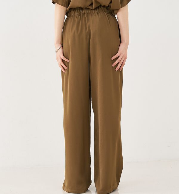 NOMINE「【セットアップ対応】ヴィンテージサテン ドロストコード パンツ【予約】」|その他|