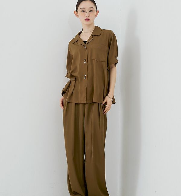 NOMINE「【セットアップ対応】ヴィンテージサテン ドロストコード パンツ【予約】」|その他|